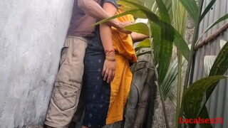 Indian Tamil Hot Wife Fucked With Young Lover In Outdoor