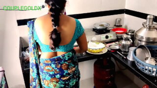 Indian Tamil House Maid Fucked Doggy STyle In Kitchen